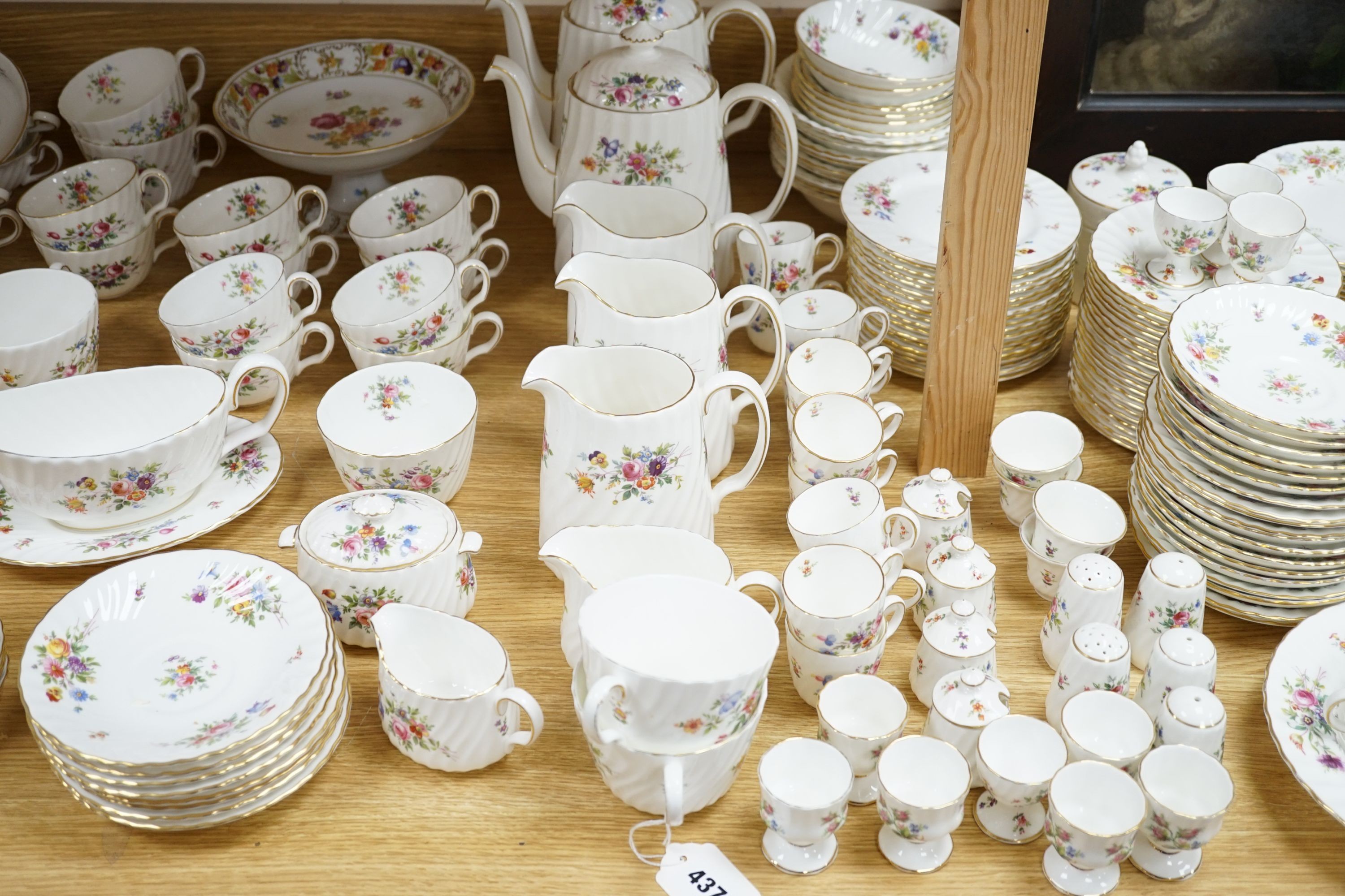 A large Minton Marlow pattern table service
